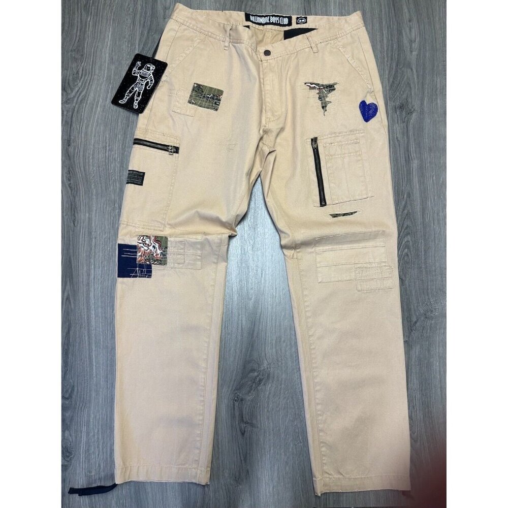 Billionaire boys club earth pant patchwork cargo pants